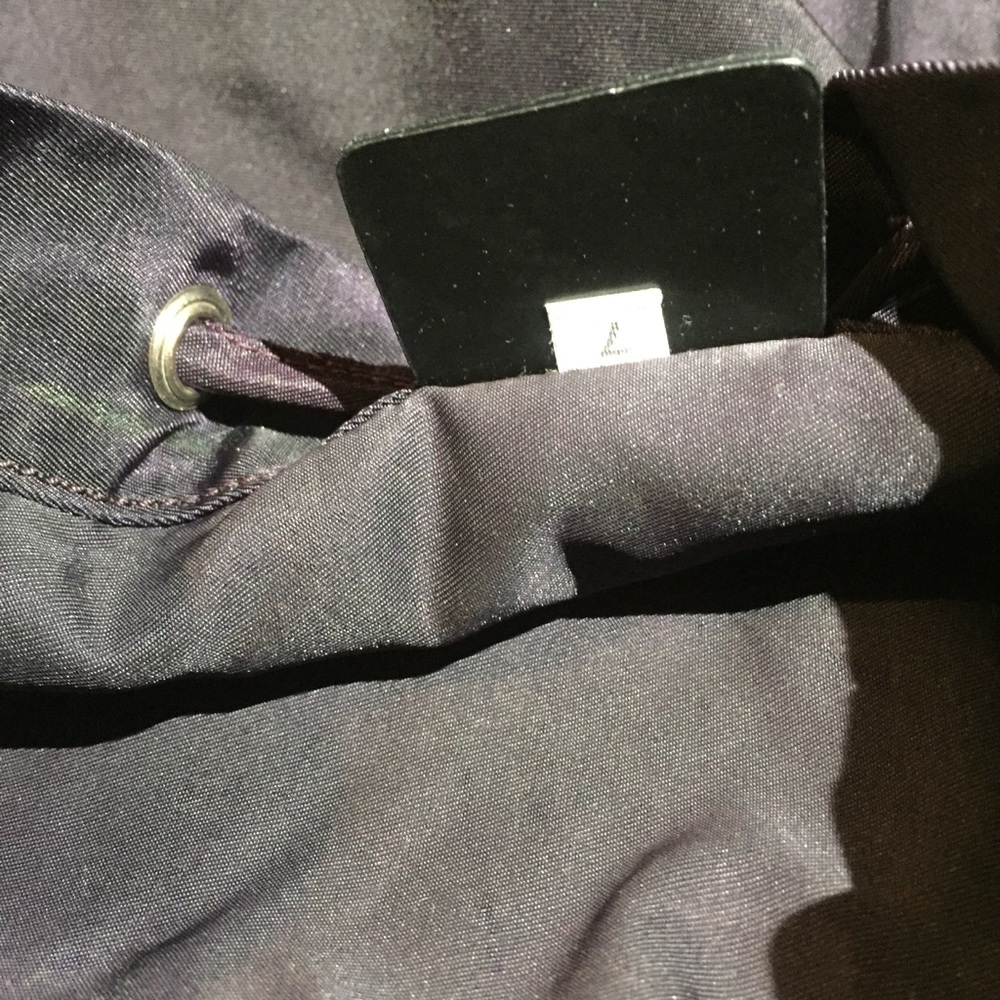 Authentic Prada Drawstring Bag Used Damaged String - image 7